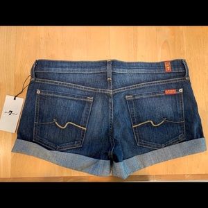 7 for all Mankind Jean Shorts